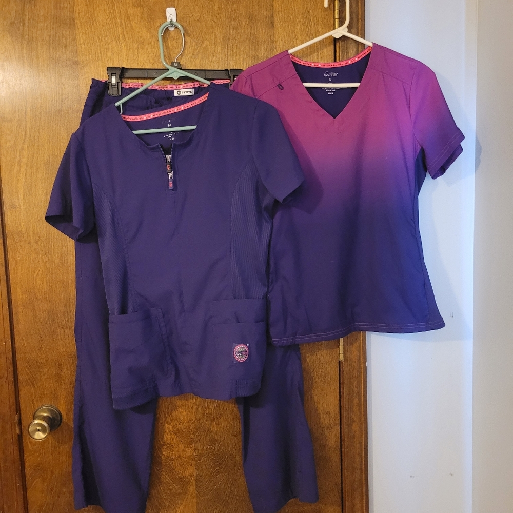 Scrubs Koi lite Small/Medium Set